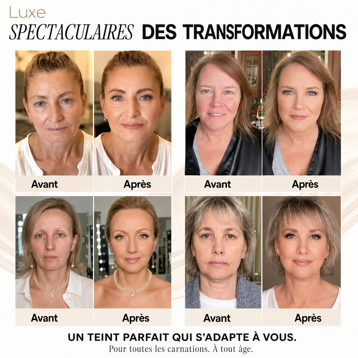 mirelle™ Luxe - Fond de Teint Changeant de Couleur