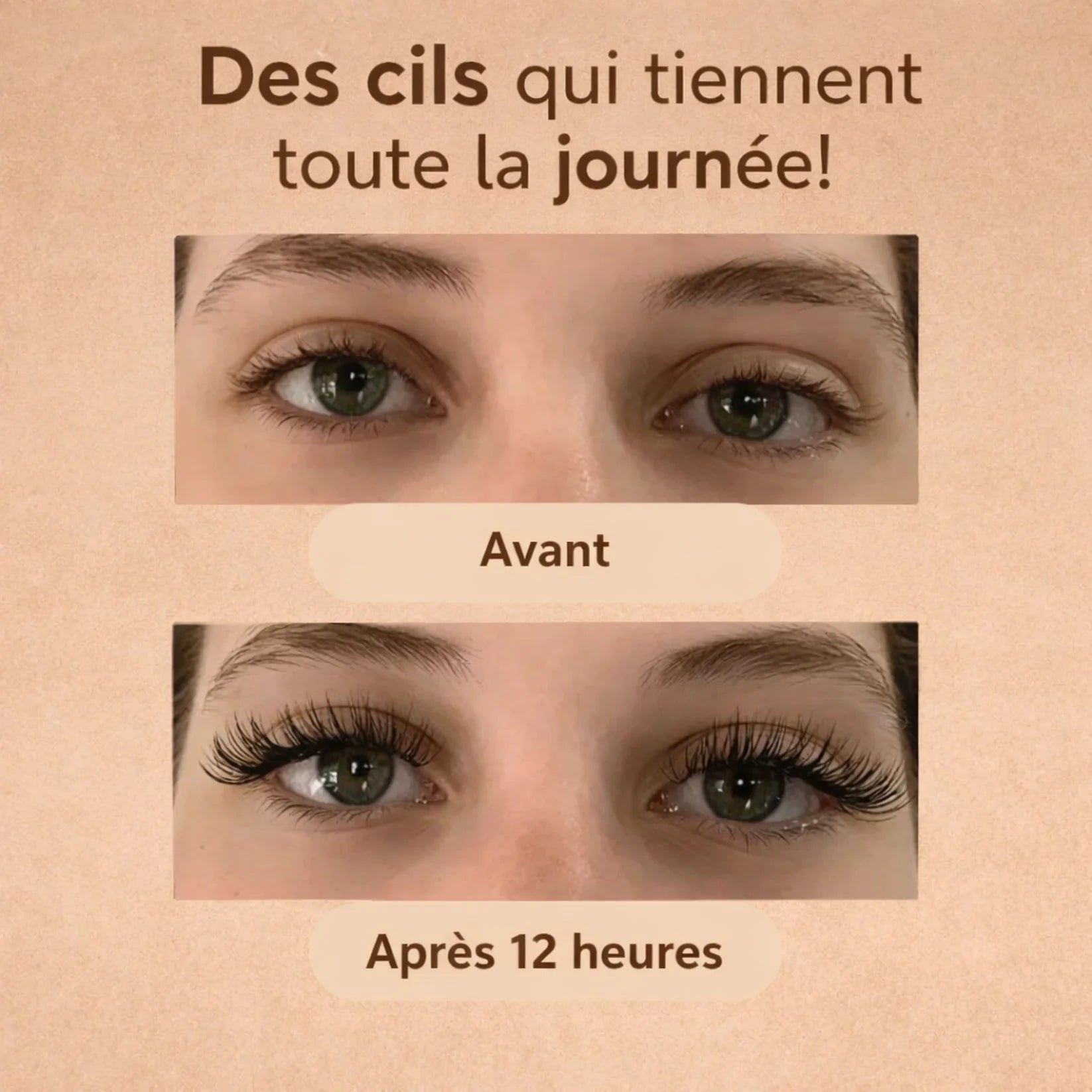 Mirelle™ Kit de Cils Magnétiques Effet Institut